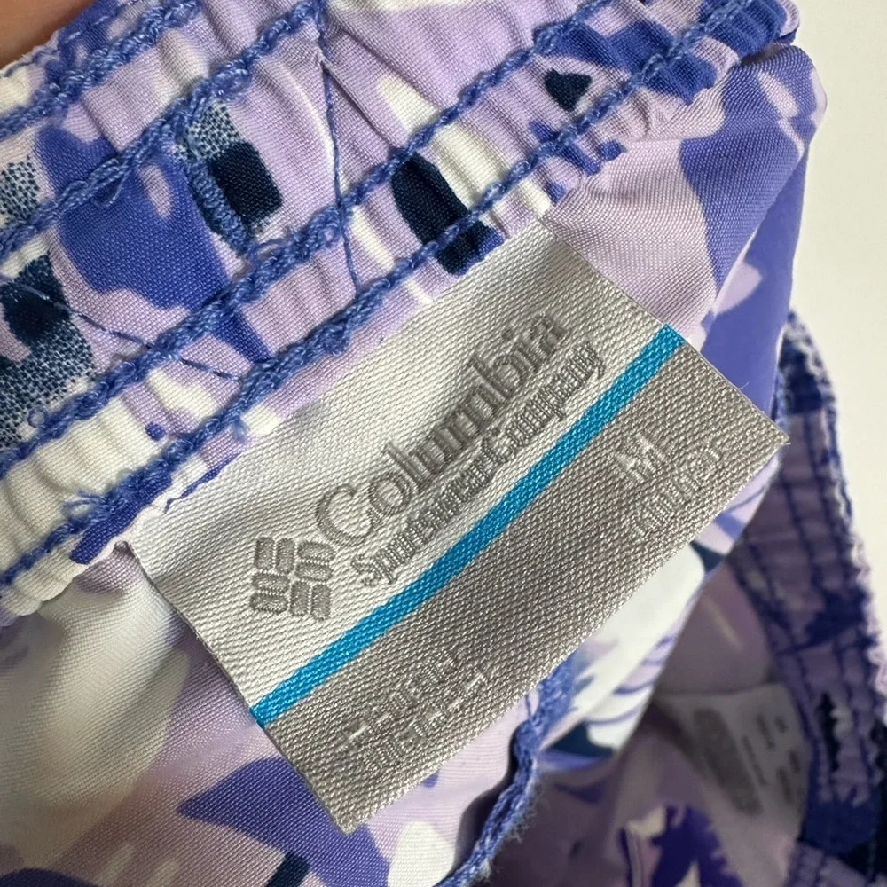 Columbia‎ PFG Youth Medium Swim Shorts Purple New with tags